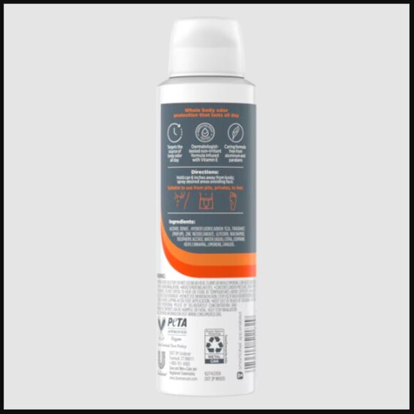 🌈4/$20 Dove Men+Care Whole Body Deo Deodorant Shea Butter + Cedar Spray $11.99 - Picture 3 of 4